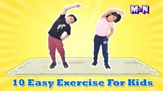 10 Standing Exercises For Kids || Kids Daily Exercises || Mihi and Nihar