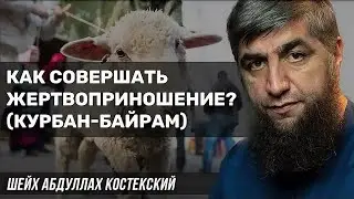 How to Perform the Qurban Sacrifice - Sheikh Abdullah Kosteksky