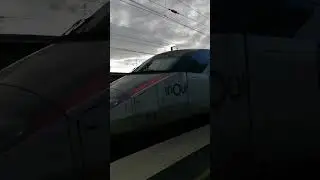 Stop of the TGV Réseau InOui at Champagne-Ardenne Station/Arrêt du TGV Réseau InOui à la Gare C-A