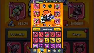 Survivor.IO 🦂 Legend +4 Astral Eternal Gloves 95,000 ATTACK  Merge & Destroy Upgrade