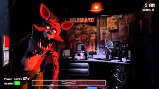 FNAF Foxy full SCREAM!!!