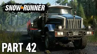SnowRunner | Walkthrough Gameplay | Part 42 | Zimnegorsk Bridge Recovery | Xbox One