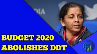Dividend Distribution Tax removed | Budget 2020 | Funds Vesting #fundsvesting #budget2020 #finance