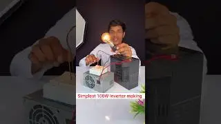 How to Make Inverter with Lithium Battery💡 