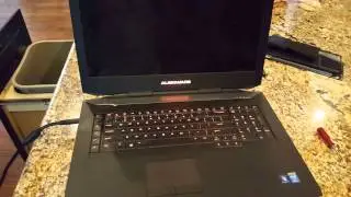 Alienware 18 beeping and no display on startup
