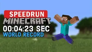 Minecraft: Speedrun 1.20.4 | Haters Will Say Its Fake 😂 (4 minutes)