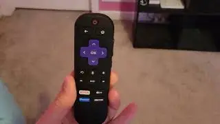 Roku Voice Remote with TV controls.