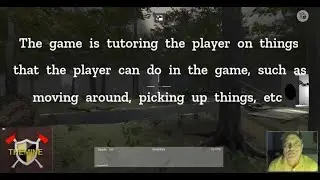 TheMine - Player is getting a tutorial from Hazel