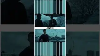 John Wick color grade with Movie LUTs