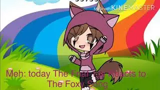 Gacha Fnaf 1 Reacts to The Foxy Song part 1