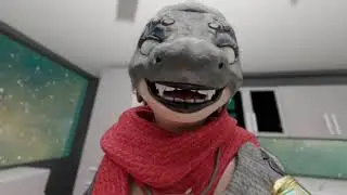 POV vore (burp on face)