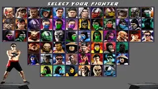 Ultimate Mortal Kombat Trilogy - JOHNNY CAGE MK1 Полный проход 2024 !!!