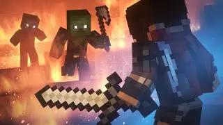 Война Песни: Эпизод 3 (Minecraft Animation Series) Русская Озвучка ✅льоха✅ русская озвучка