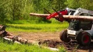 Skid Steer Pallet Fork Grapple - Gator Grip by Eterra