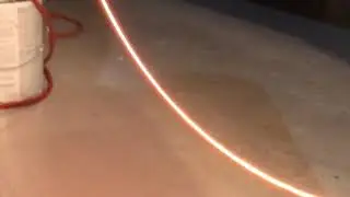 Hot potential voltage divider