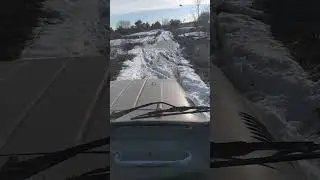в последний снег на уазе