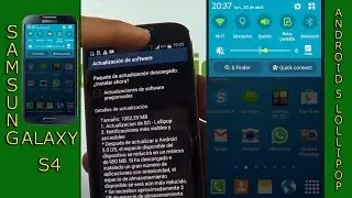 Actualizar el Samsung galaxy S4 a android 5.0.1 Lollipop