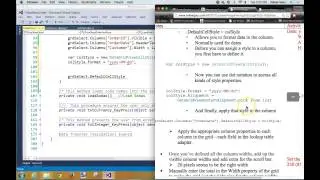 pli3.3 Filling and Configuring the Selection Grid