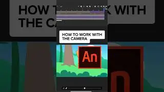 How to work with the CAMERA in ADOBE ANIMATE 🎦❓#adobeanimate #animatetutorial #cameraanimation
