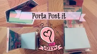Porta Post-it ♥ Notitas Adhesivas | Ojitoz Anshu