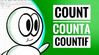How to Count Cells in Excel Using Count, CountA, Countif Functions