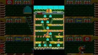 Mr. Do's Castle 🍒🗝️🦄  Cute Arcade Classic #gaming #retrogaming #retro #retrogames #arcade #shorts