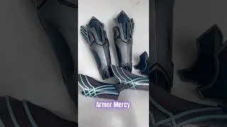 Review armor Mercy. #cosplay #props #artcosplay