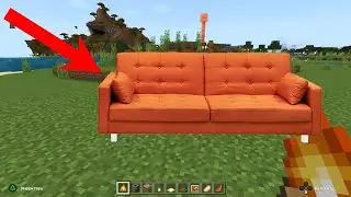 SOFA FROM IKEA in Minecraft | How to make a sofa in minecraft?