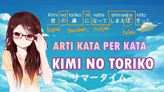 🎵Arti lagu SUMMER TIME (kimi no toriko) 