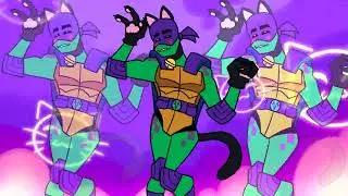 SAT CAT DANSE!!! MEME (ROTTMNT)