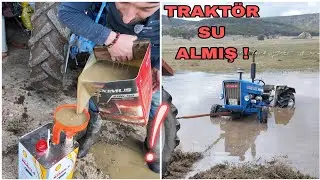 TRAKTÖR SU ALMIŞ..KAÇ PARA MASRAF VAR.OKSİJEN MAKİNASI GEREKLİ..AKÜ ALDIM