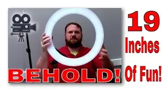 Switti 19 Inch Ring Light Unboxing and setup - New Gear!! - #StoryVlog