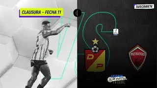 PEREIRA VS. PATRIOTAS EN VIVO 🔴 | #LigaBetPlay, Fecha 11