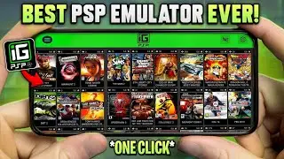 🚀 Best PSP/PS2 Emulator Ever For MOBILE! - iGames psp Emulator (No Setup, All Games & Preloaded!)