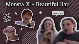 Реакция kpop | Monsta X - Beautiful Liar |