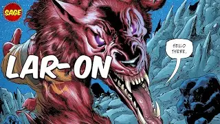 Who is DC Comics' Lar-On? Werewolf of Krypton!