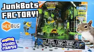 HexBug Junkbots Series 2 HUGE Factory Robot T. Rex Collection 2021