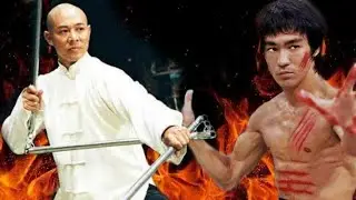 Jet Li and Bruce Lee take on the jeoang samurai sword