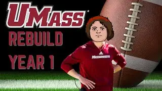 UMASS Rebuild Year 1 Complete Season - College Football 25