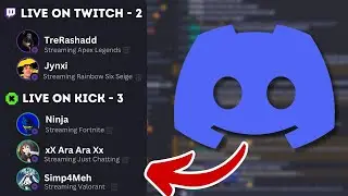 AUTOMATIC Discord Role For Live STREAMERS !