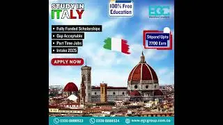 🇮🇹 Study in Italy – 100% Free Education! 🎓