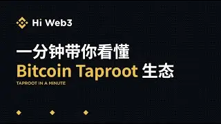 【Hi Web3】Ep.2 一分钟带你了解比特币Taproot生态