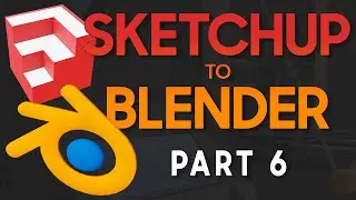 Learning Blender after SketchUp / Part 6 - Custom Textures - UV Mapping - Unwrapping