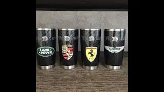 Yeti cup Hydro Dipped in Carbon Fiber
