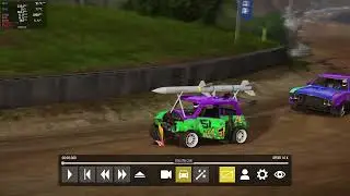 Linux Gaming (Fedora 41) Wreckfest - Commentary