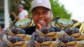 COOKING LAND CRAB SEAFOOD BOIL IN PUERTO RICO!