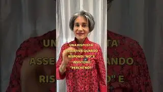RISPONDI COSÌ SE INSISTONO “MA PERCHÉ NO?” #psicologia #crescitapersonale #psicoterapia