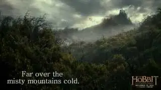 Far Over the Misty Mountains Cold - The Hobbit cover.