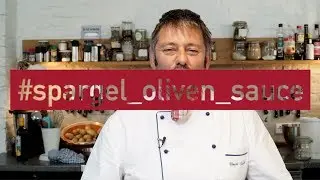 Spargel Rezept | Spargelsuppe mit Oliven - Kochrezept & Anleitung für Spargel Soße