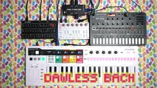 Bach BWV 1007 Prélude - Twisted Electrons HapiNES L, TherapKid,  Sonicware LIVEN 8bit Warps